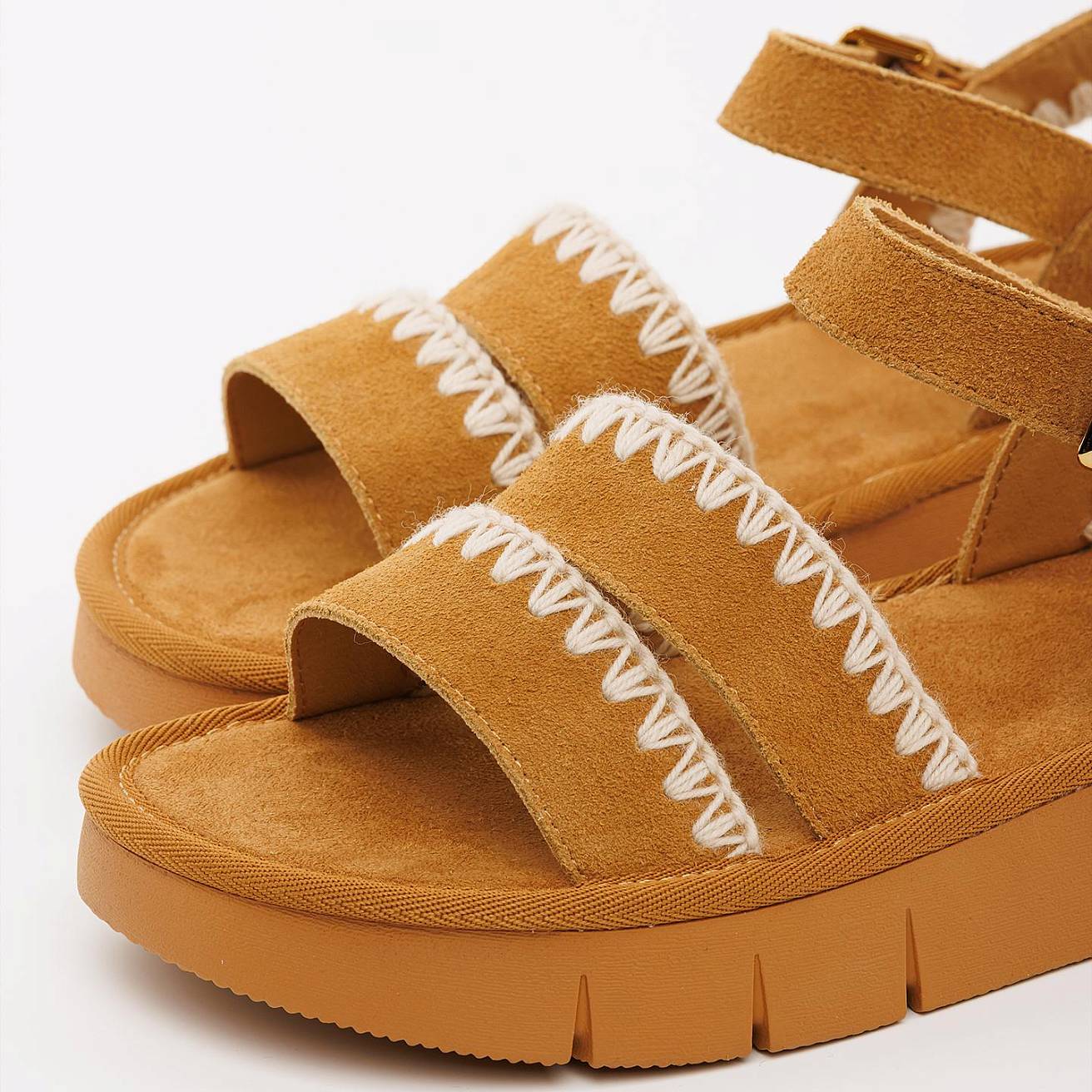 Женские сандалии Nordman коричневые - фото 2