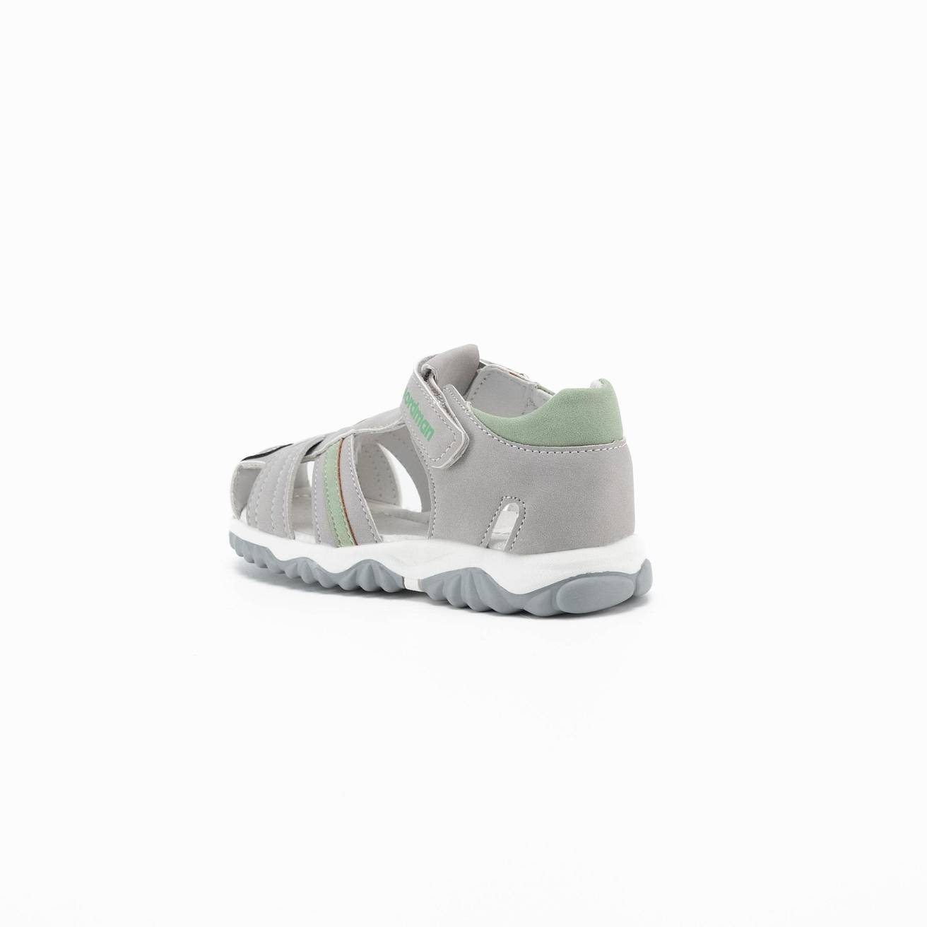 Сандалики детские Nordman Boom цвет серый - фото 3