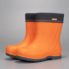 Фото Сапоги детские Nordman Rocket со съемным флисовым утеплителем оранжевые