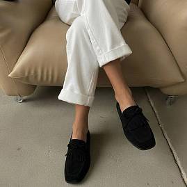 Женские лоферы Nordman черные