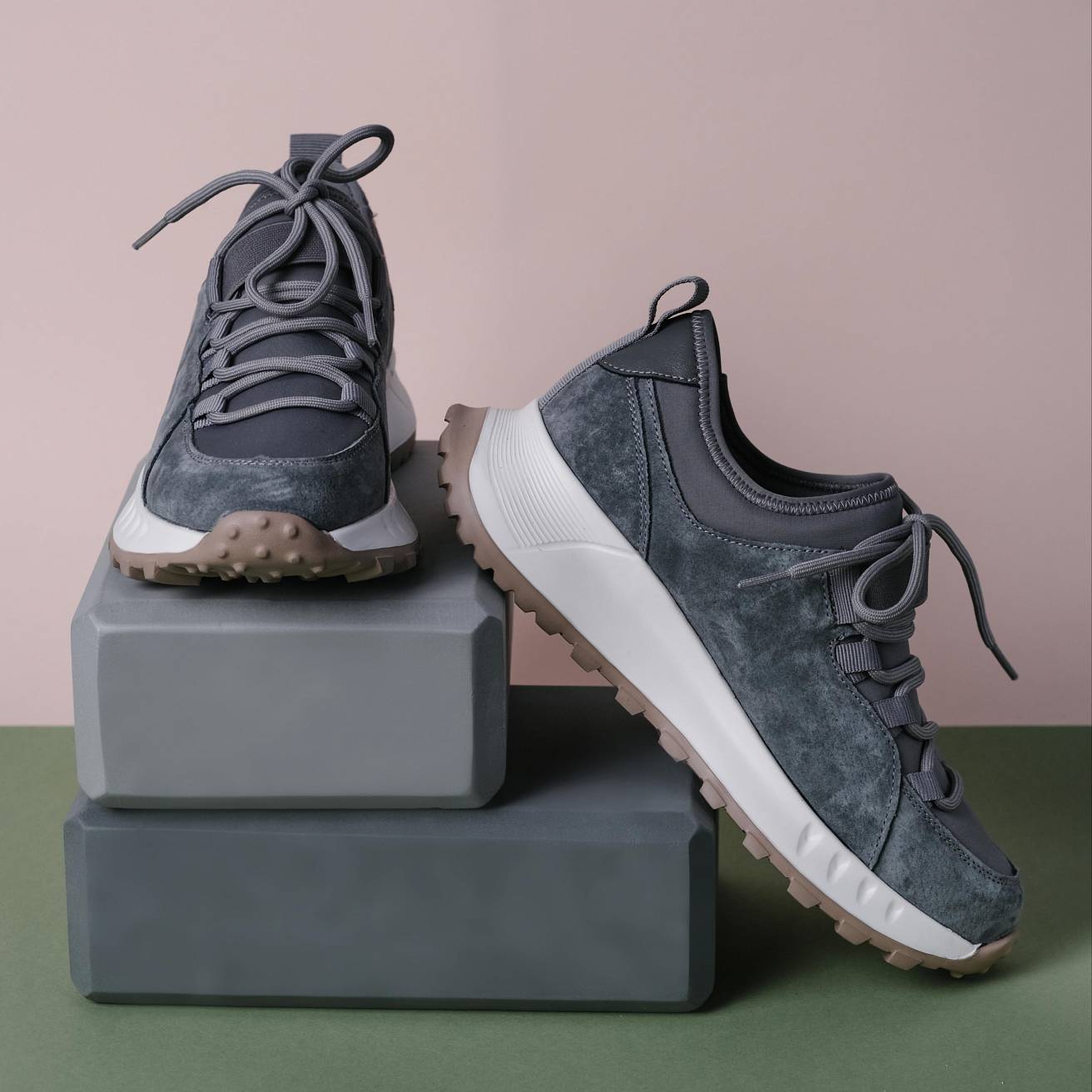 Кроссовки Nordman женские серые - фото 6