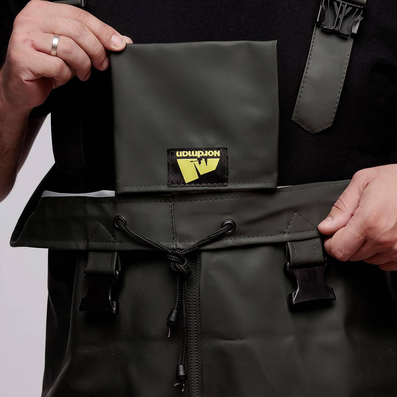 Вейдерсы Nordman 15 ПВХ + Винитол олива - фото 4