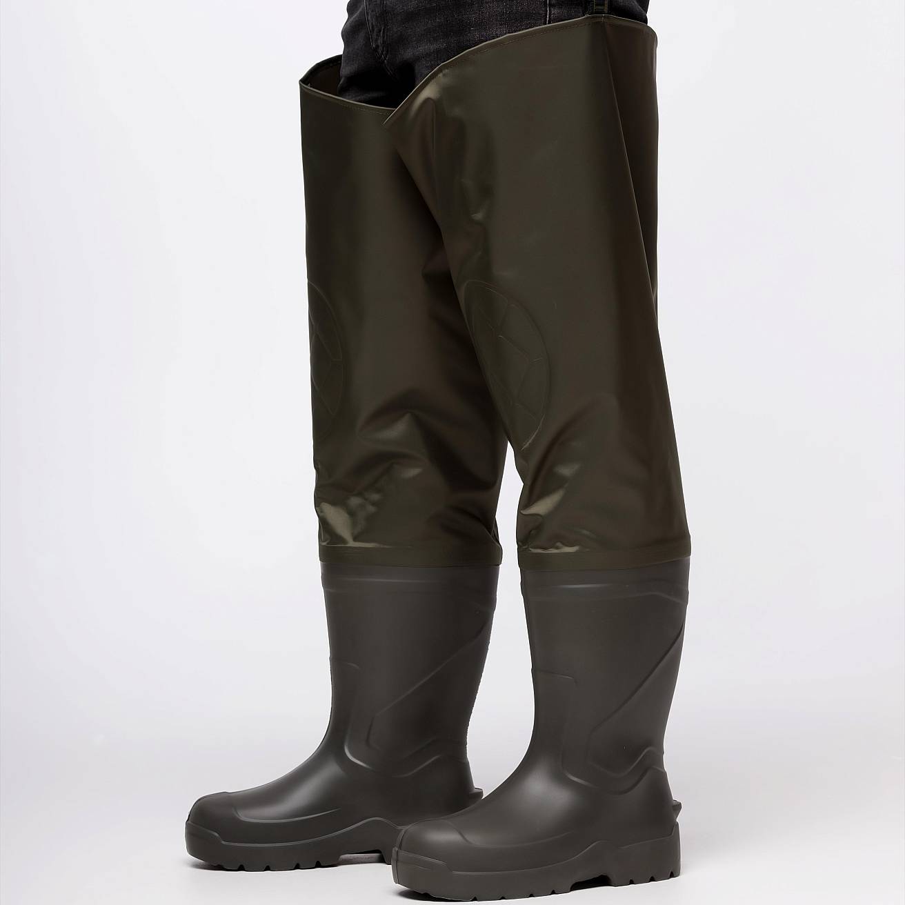 Сапоги рыбацкие Nordman Expert Pro из ЭВА с нейлоновым верхом олива - фото 4