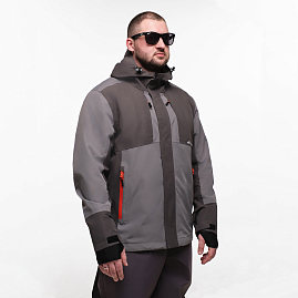 Фото Куртка Nordman из мембраны цвет тёмно-серый