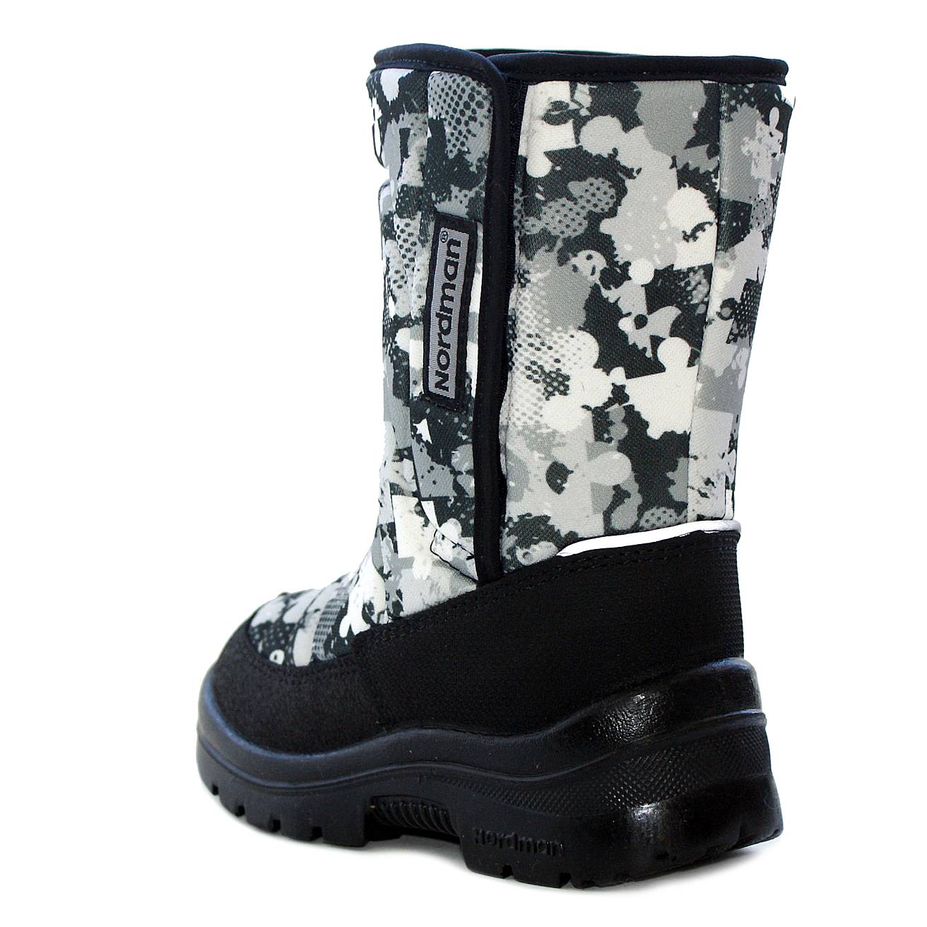 Зимние детские сапоги Nordman Lumi  на липучке PAZ PAZ BLACK - фото 4