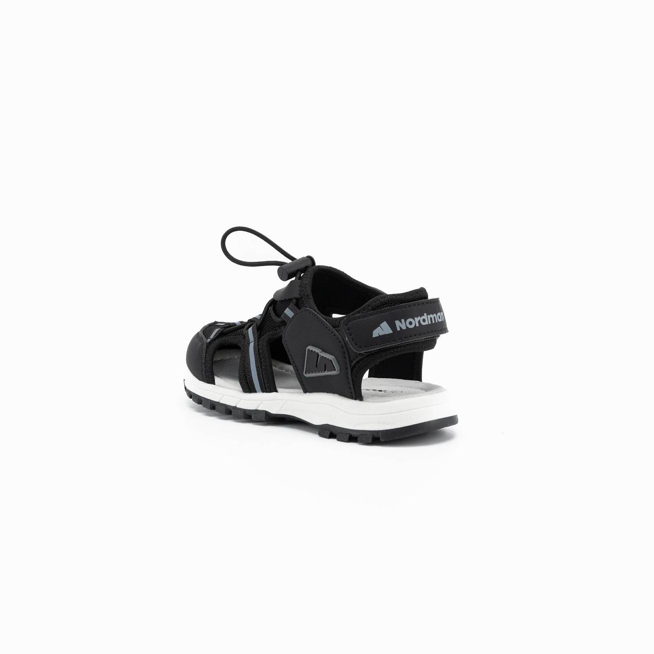 Сандалики детские Nordman Boom цвет чёрный - фото 3