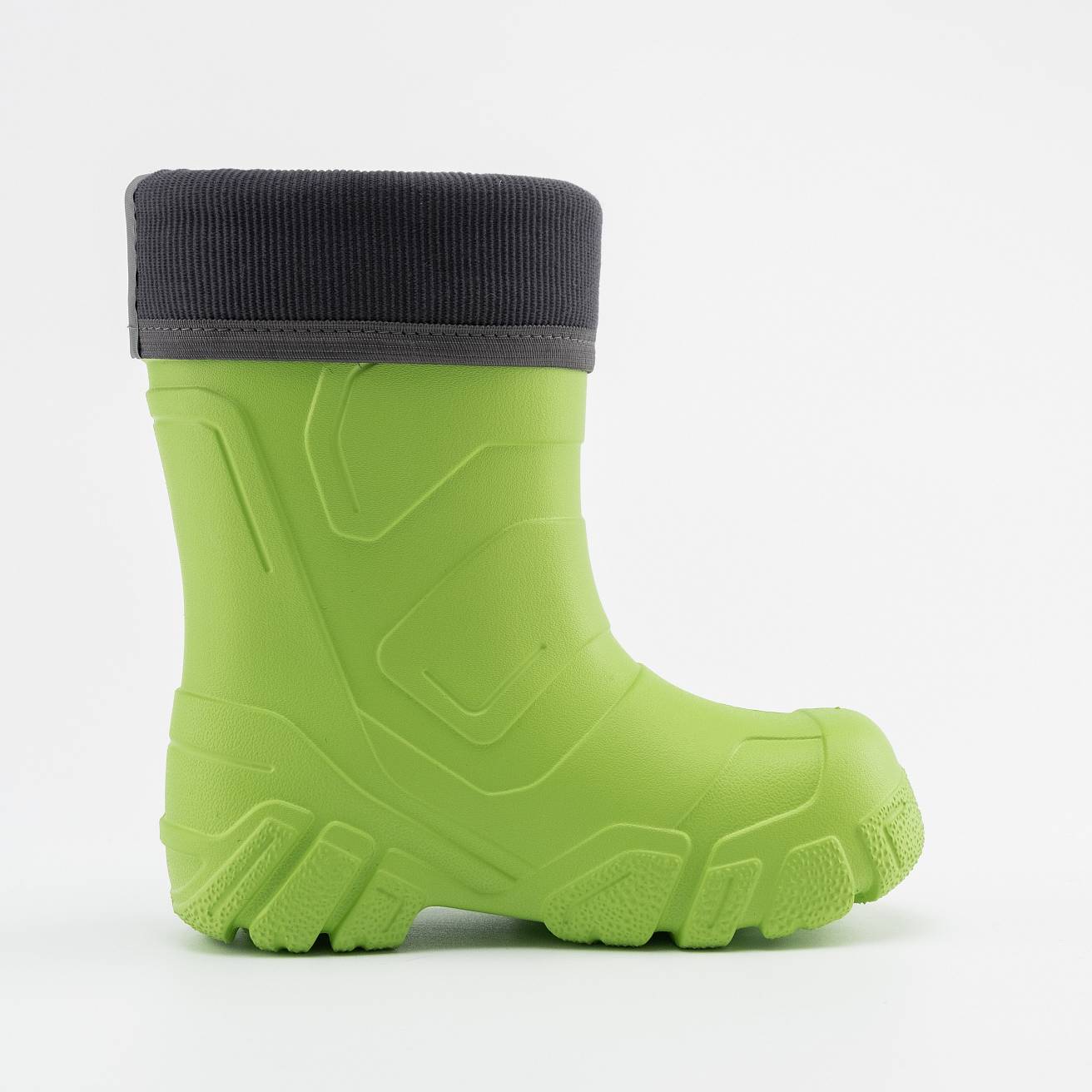 Сапоги детские Nordman Kids 2.0 со съемным флисовым утеплителем лайм - фото 5