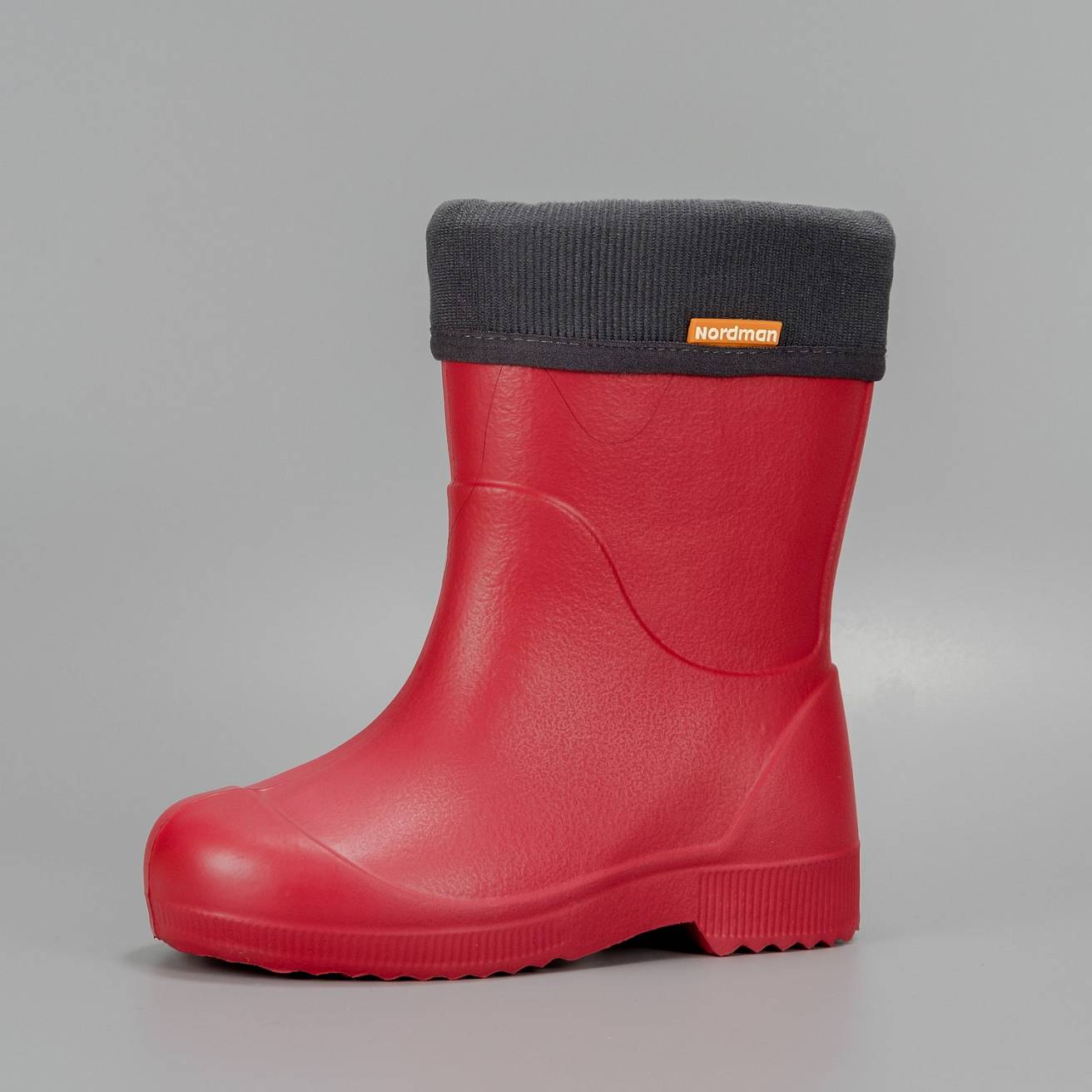 Сапоги детские Nordman Jet со съемным флисовым утеплителем красные - фото 3