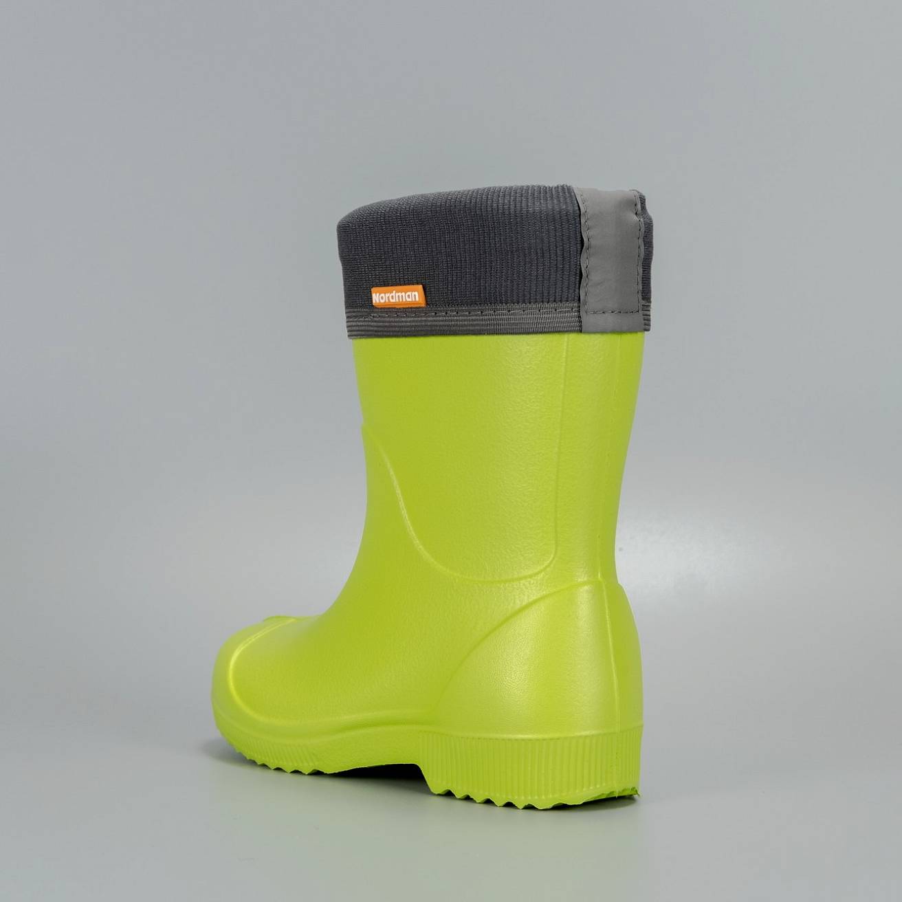 Сапоги детские Nordman Jet со съемным флисовым утеплителем лайм - фото 5