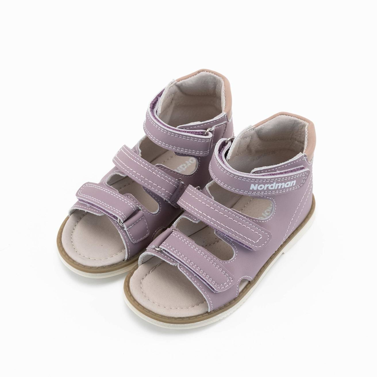 Сандалики детские Nordman Boom цвет лиловый - фото 2