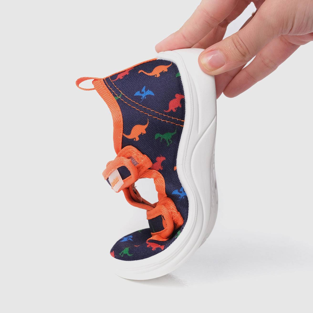 Тапочки детские Nordman Stars цвет синий с принтом - фото 2