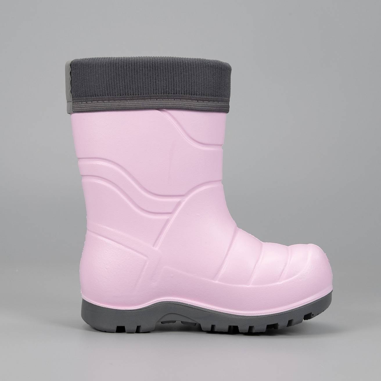 Сапоги детские Nordman Flash со съемным флисовым утеплителем нежно-розовые - фото 6
