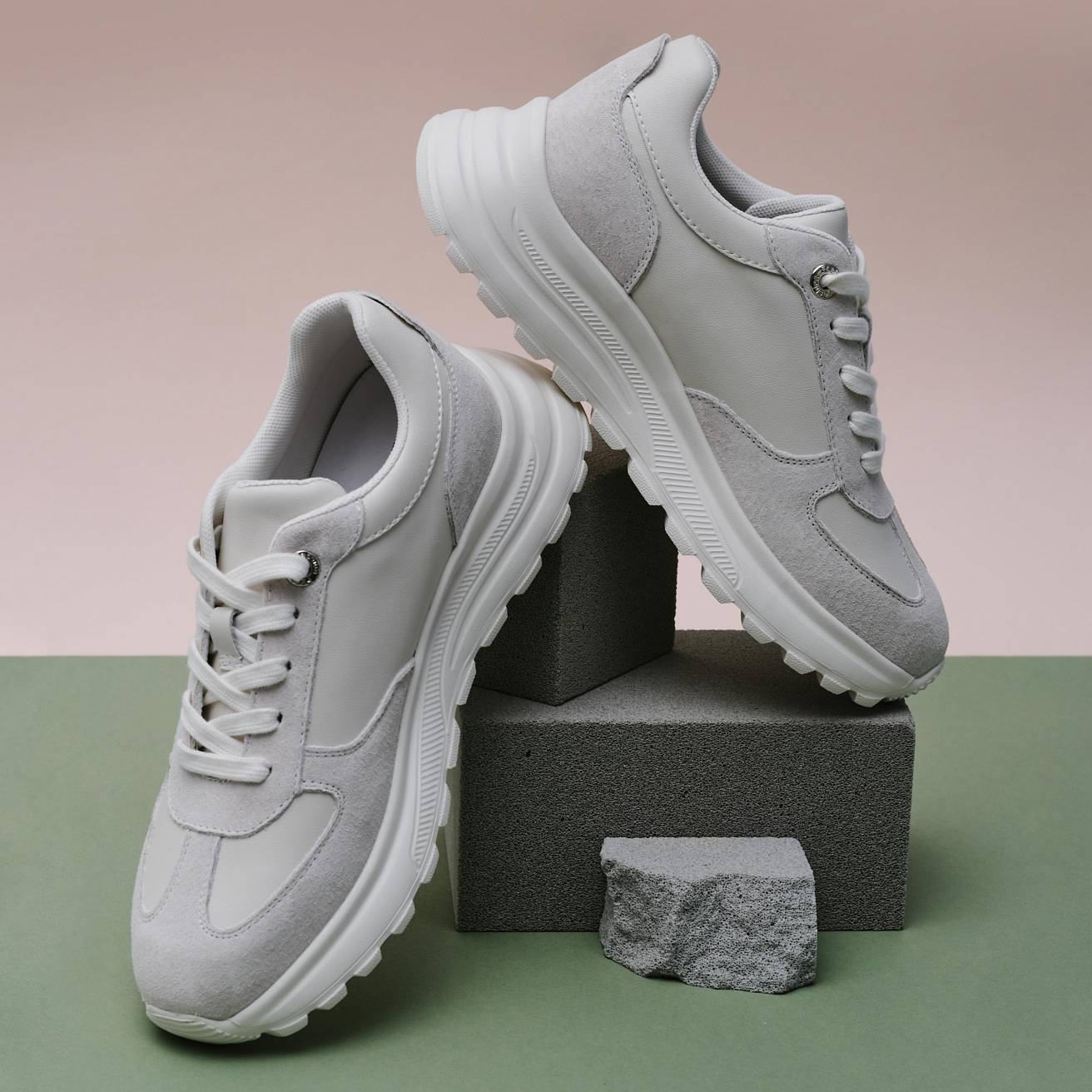 Кроссовки Nordman женские белые - фото 2