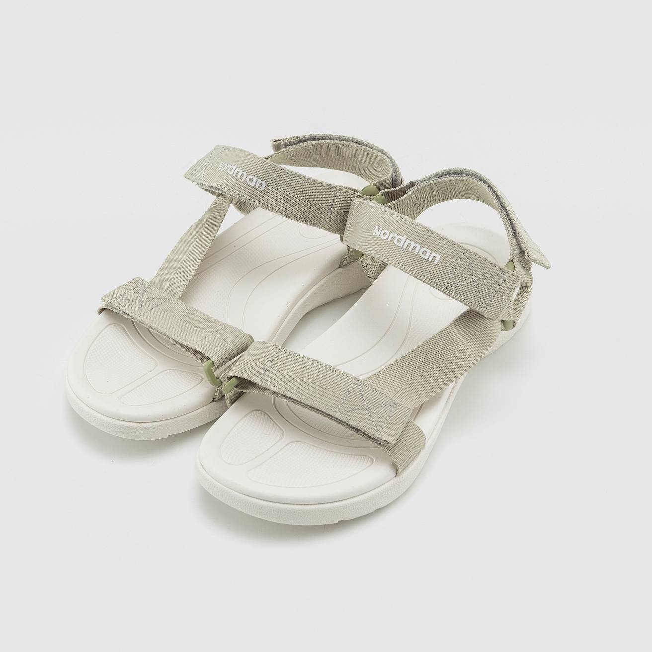Nordman сандалии женские летние бледно-зелёные - фото 3