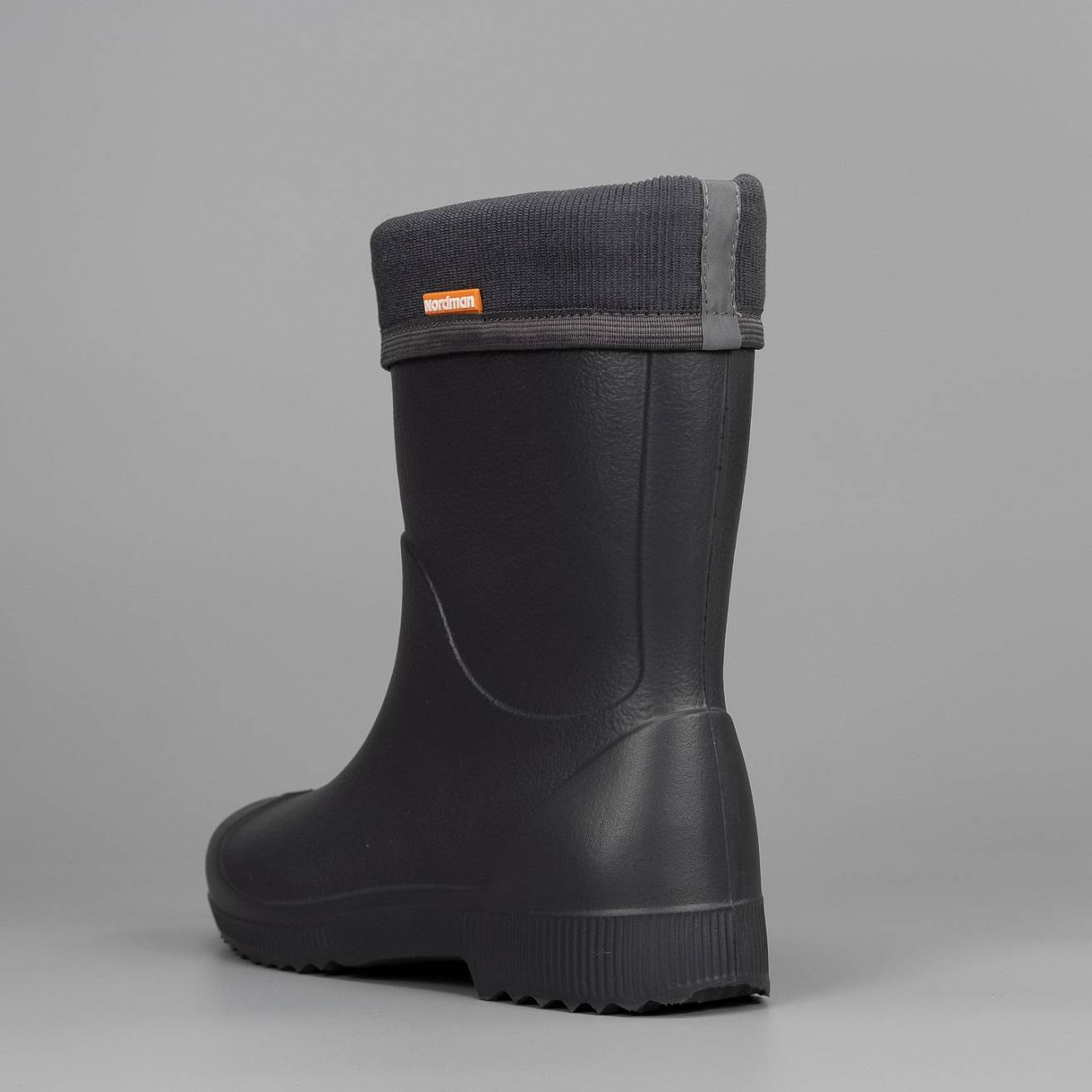 Сапоги детские Nordman Jet со съёмным флисовым утеплителем серые - фото 5