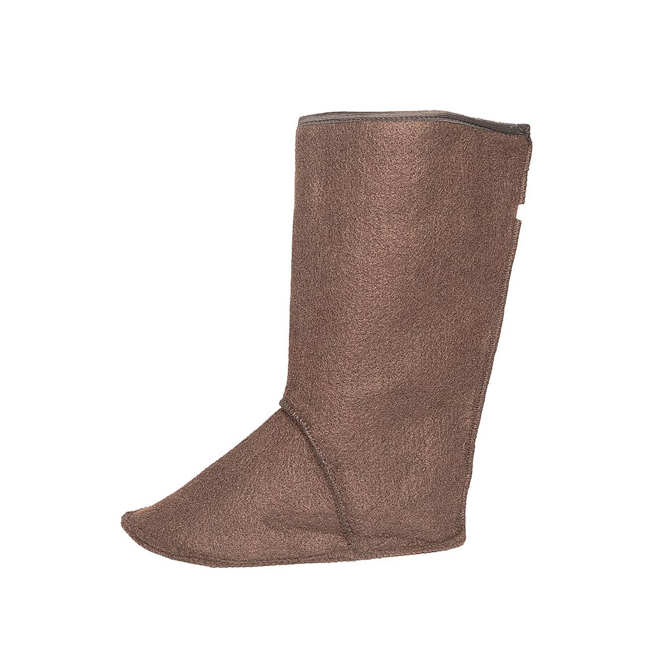 Мужские резиновые сапоги высокие олива ПС 15, утепленные - фото 7