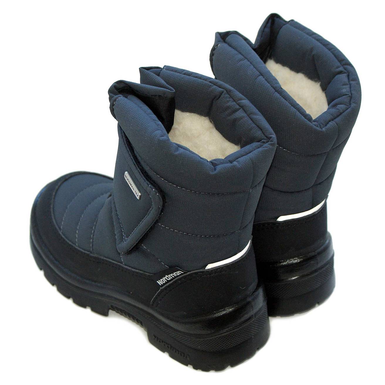 Зимние детские сапоги Nordman Smart темно-серые - фото 7