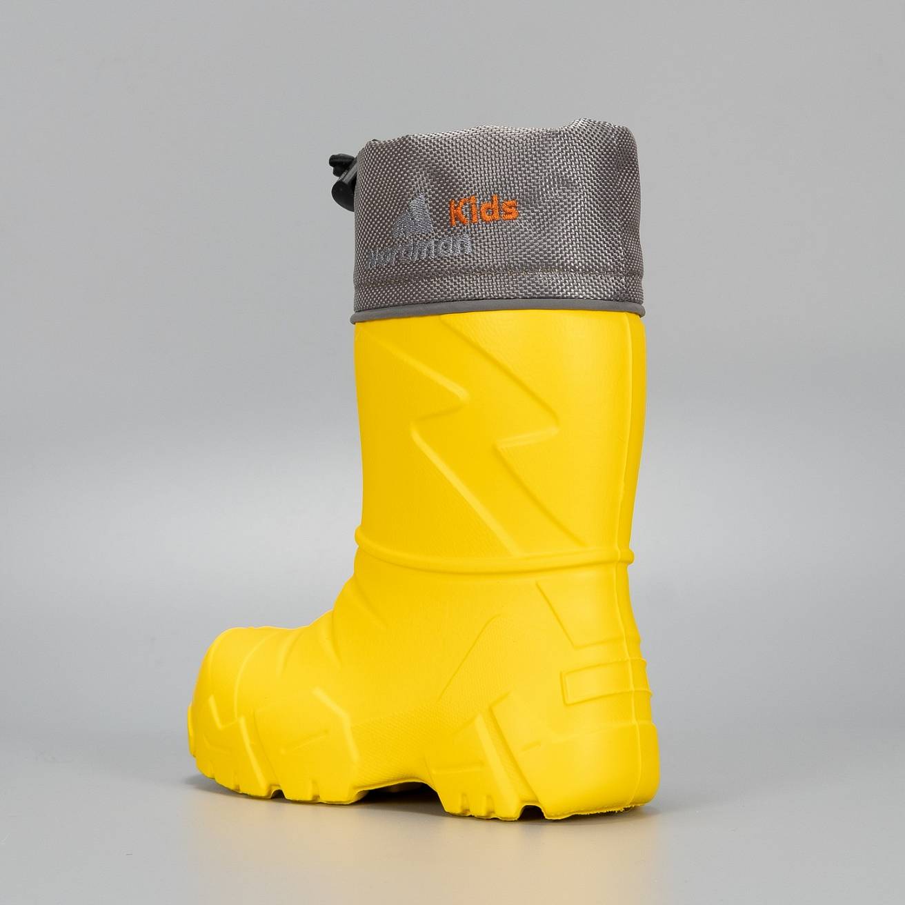 Сапоги Nordman Kids из ЭВА cо съемным мехом желтые - фото 4