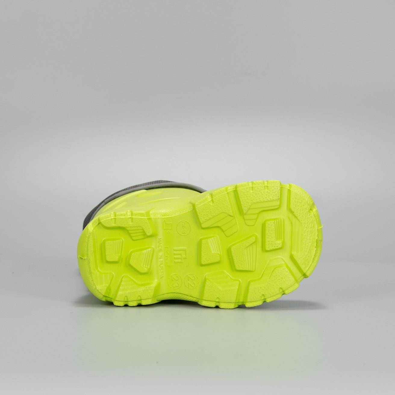 Сапоги Nordman Kids из ЭВА cо съемным мехом лайм - фото 6