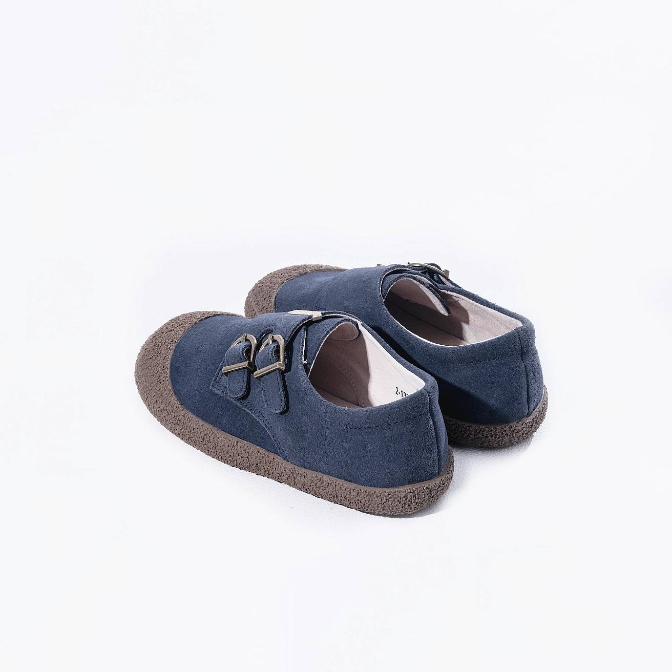 Полуботинки Nordman на двух застежках цвет темно-синий - фото 5