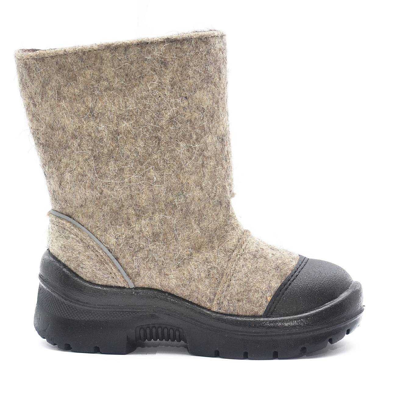 Валенки Nordman c натуральным мехом на липучке с рисунком пингвин - фото 5