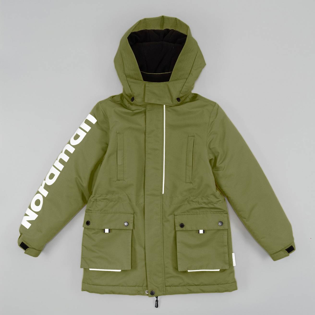 Nordman Wear куртка-парка утеплённая хаки - фото 2