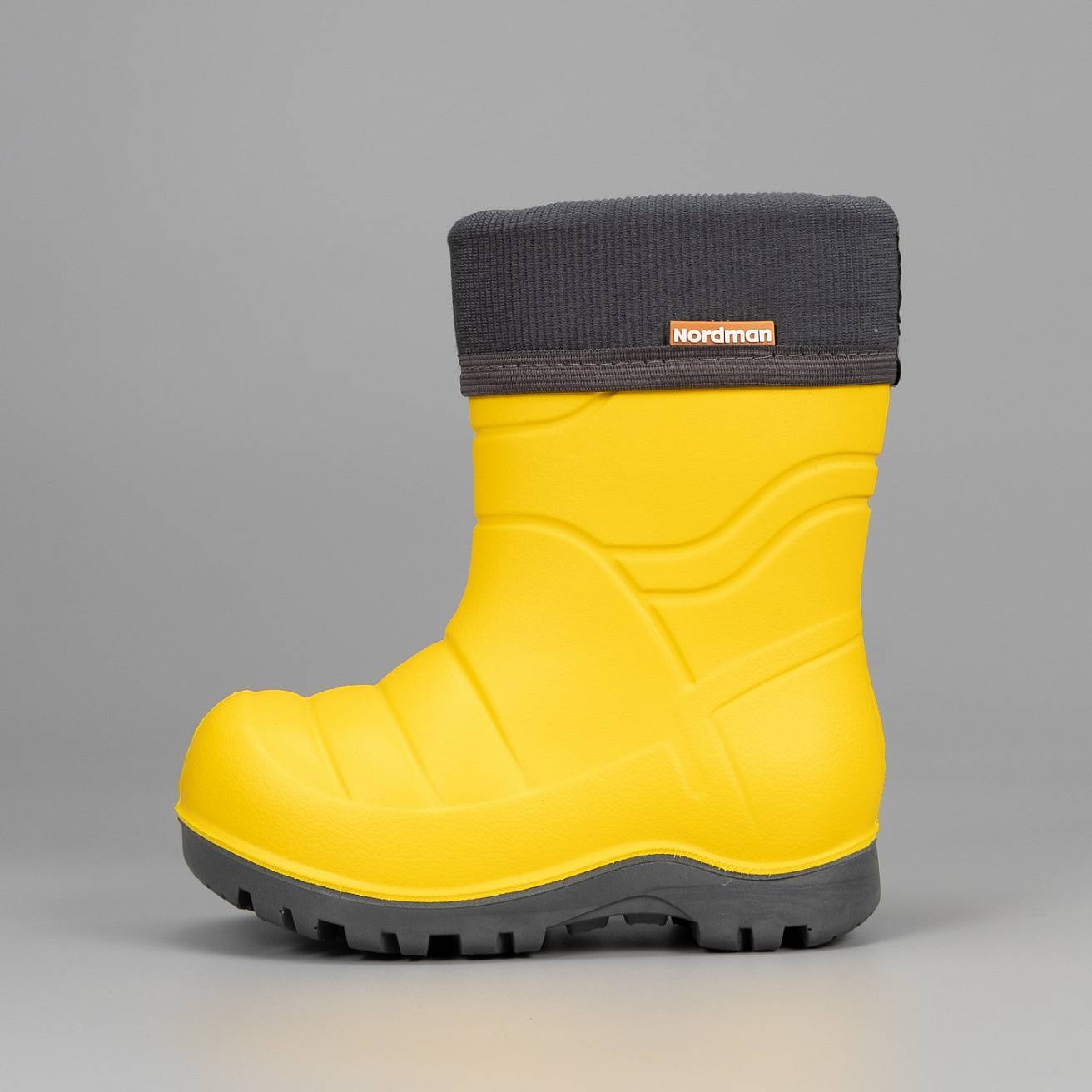 Сапоги детские Nordman Flash со съемным флисовым утеплителем желтые - фото 3