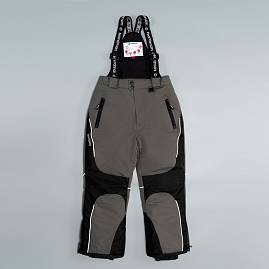 Фото Полукомбинезон детский Nordman Wear темно-серый/черный