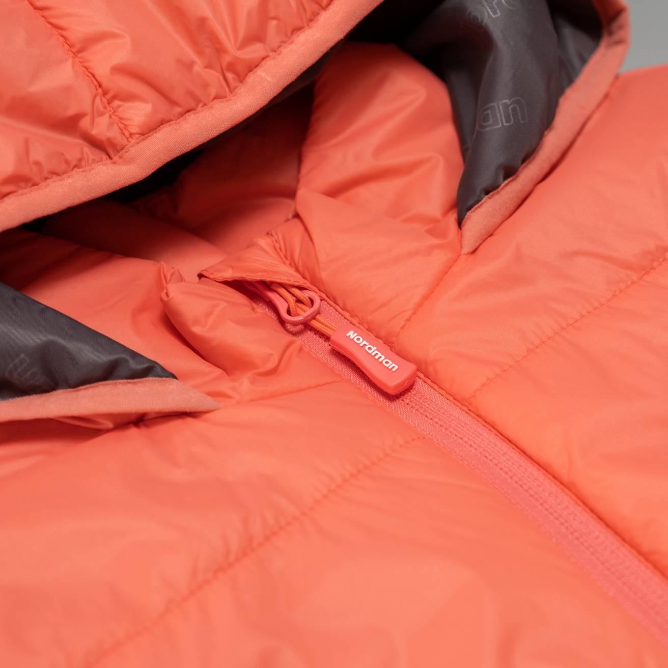 Nordman Wear жилет утепленный для девочки розовый - фото 4