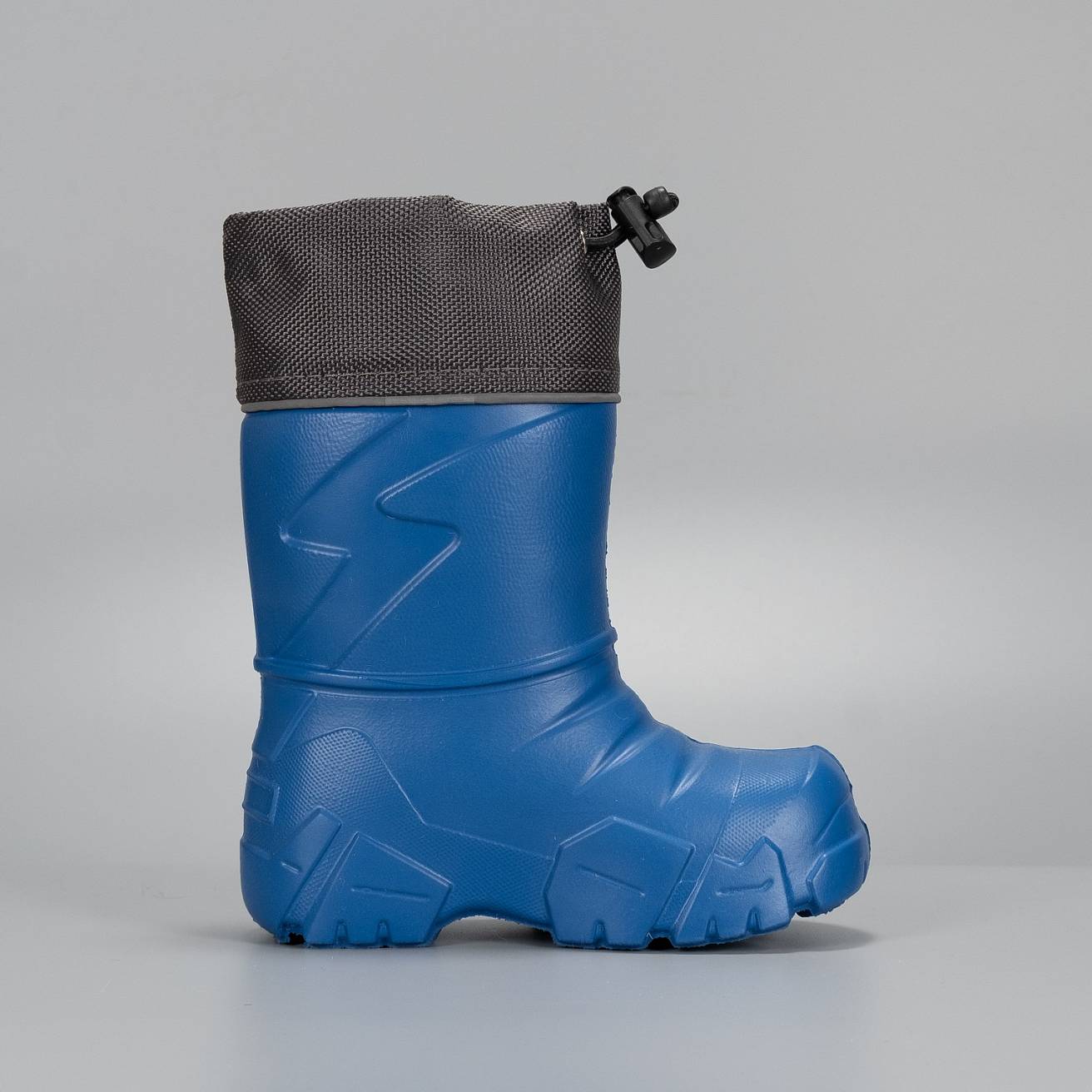 Сапоги Nordman Kids из ЭВА с вшитым меховым вкладышем синие - фото 5