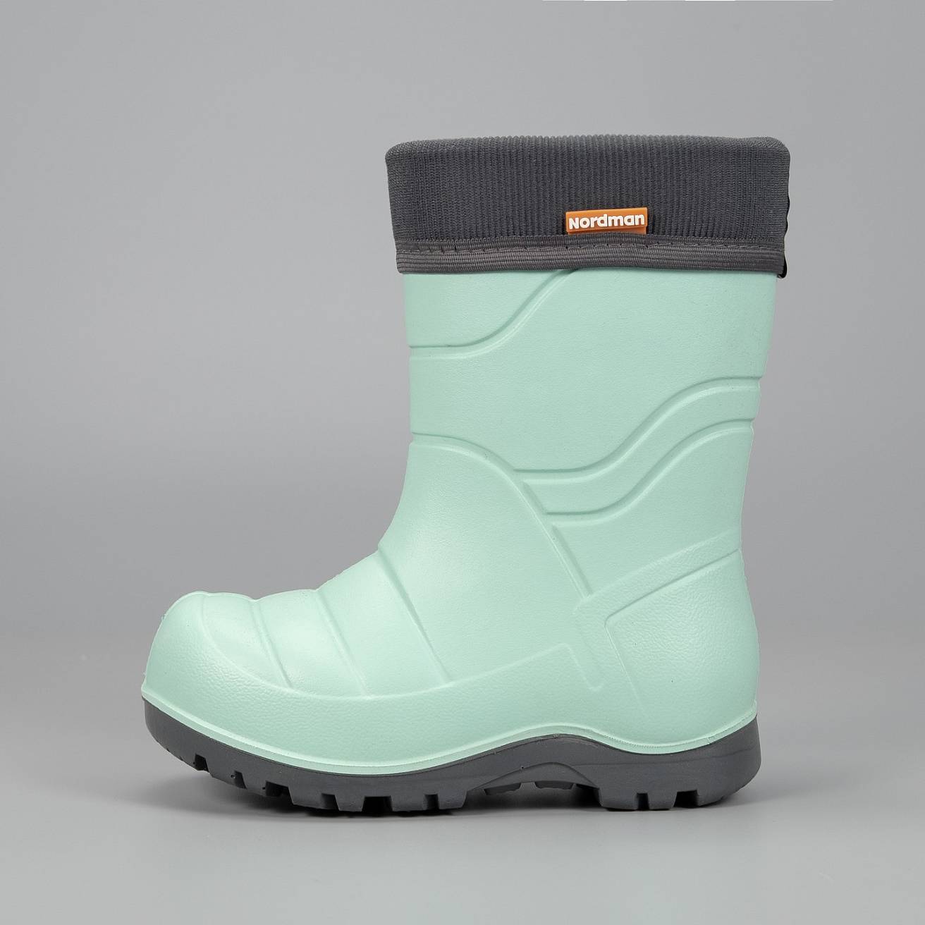 Сапоги детские Nordman Flash со съемным флисовым утеплителем мятные - фото 3