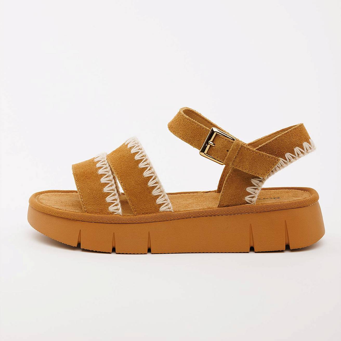 Женские сандалии Nordman коричневые - фото 4