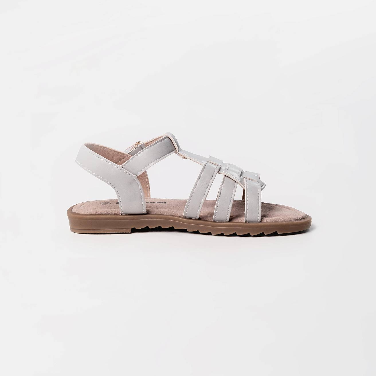 Босоножки детские летние серые - фото 6