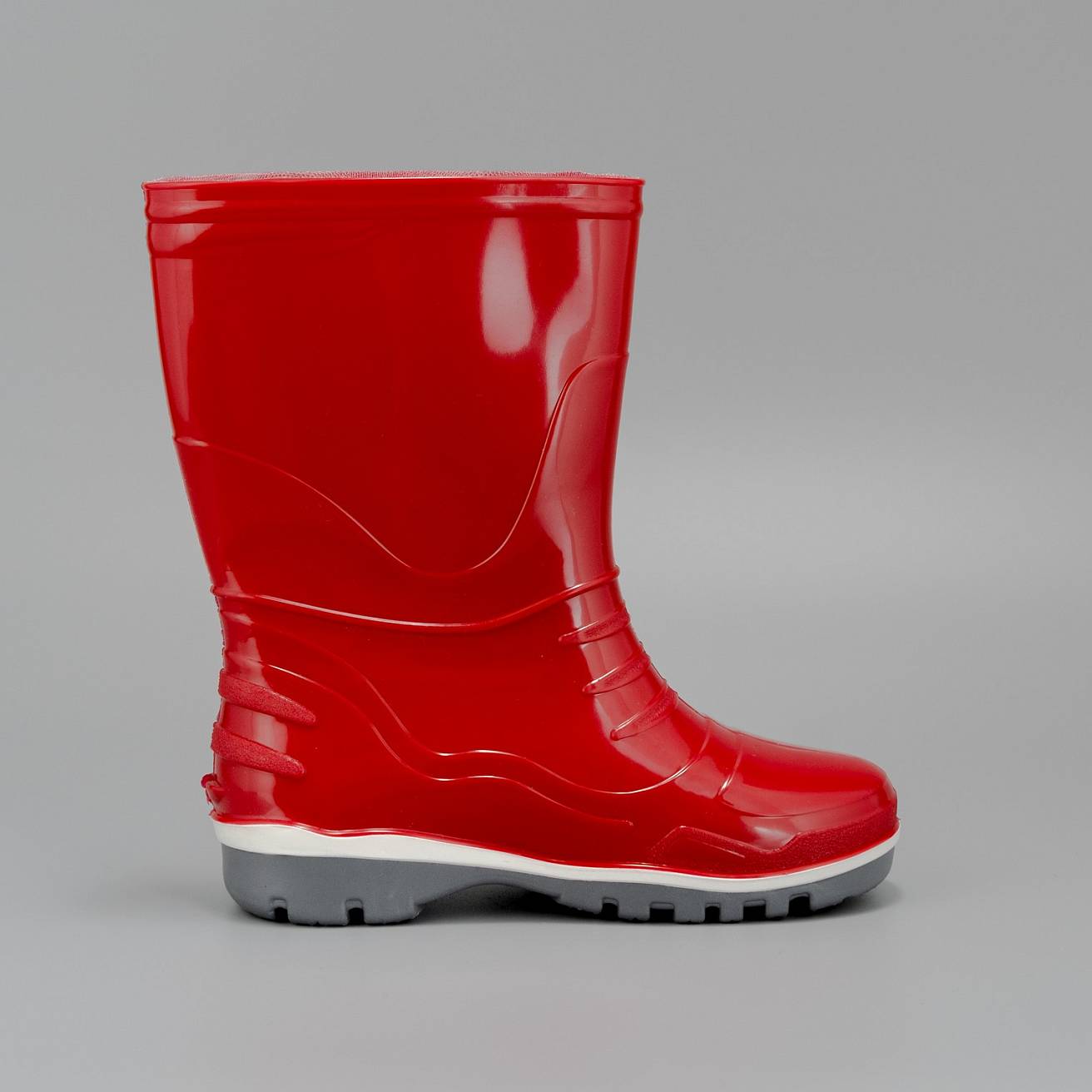 Nordman Step сапоги малодетские из ПВХ, красные - фото 4
