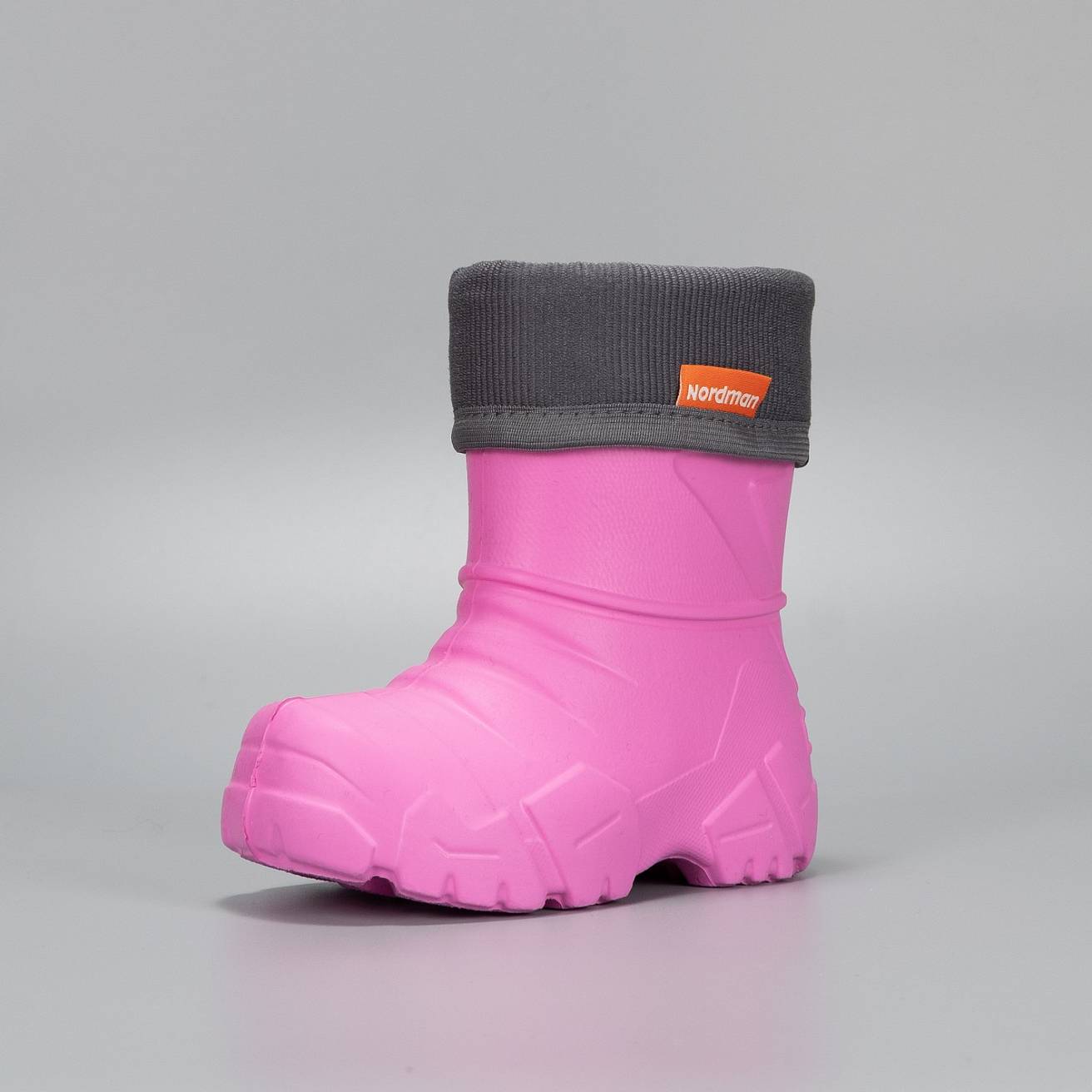 Сапоги детские Nordman Kids со съемным флисовым утеплителем розовые - фото 3