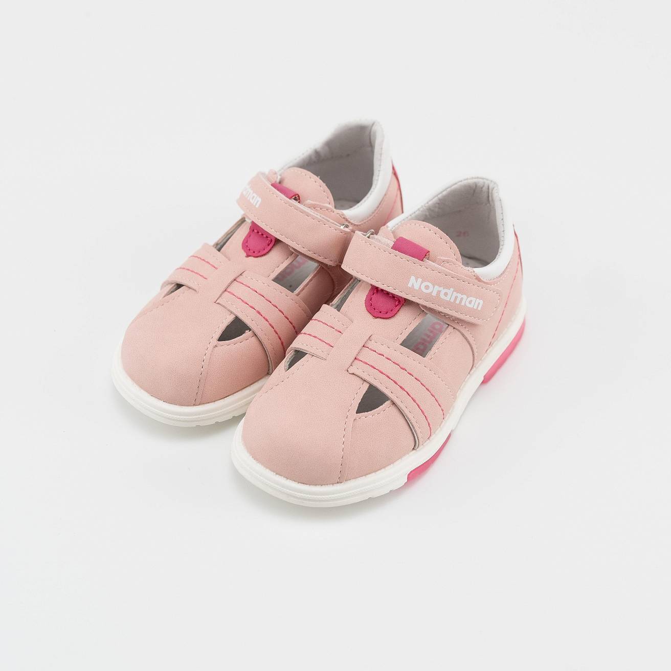 Сандалии летние Nordman Boom розовые - фото 2