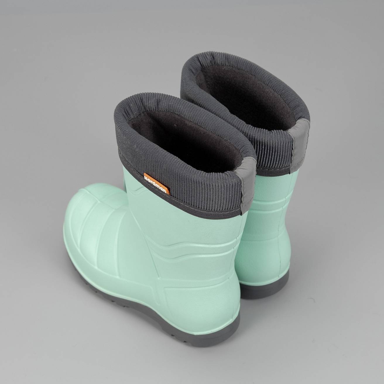 Сапоги детские Nordman Flash со съемным флисовым утеплителем мятные - фото 7