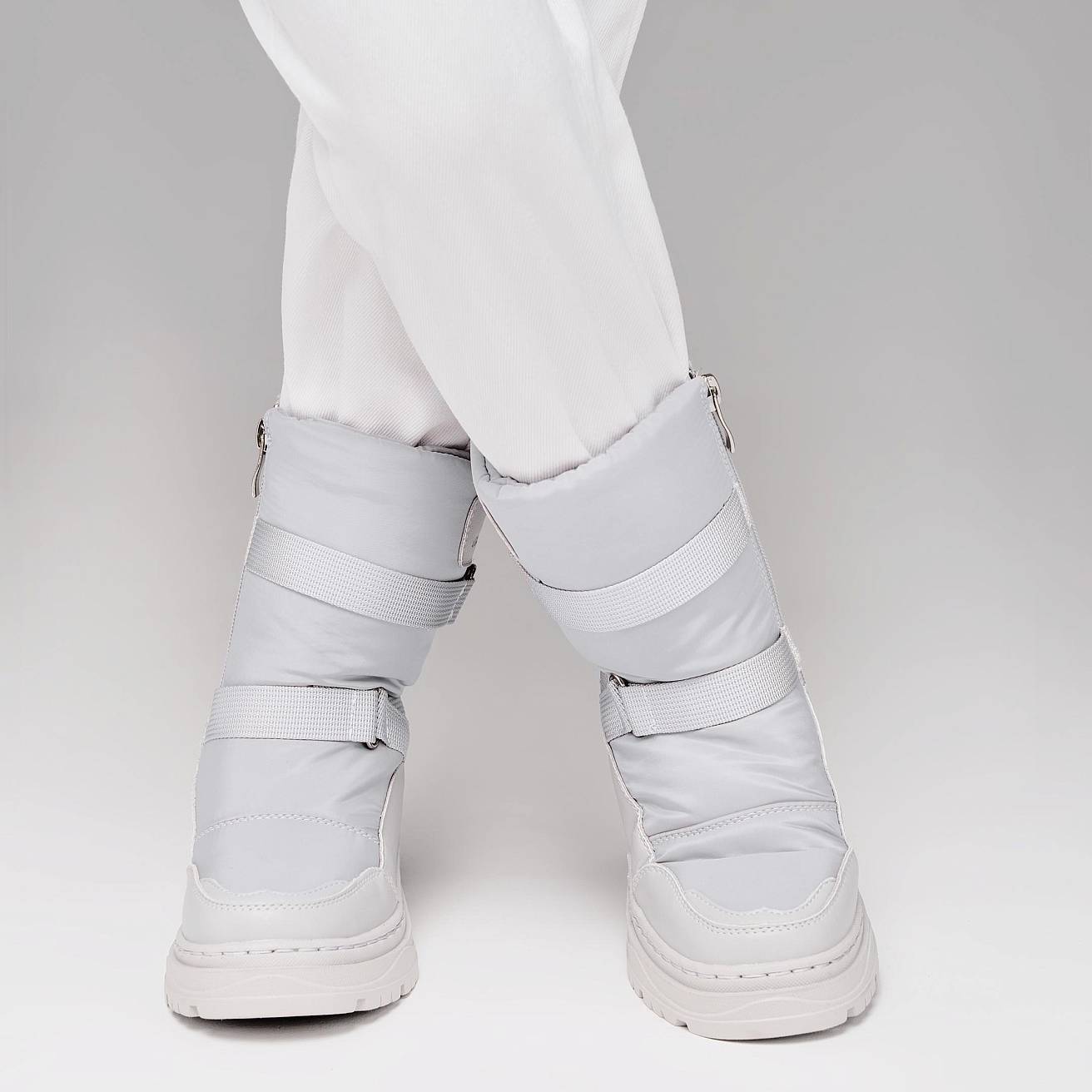 Nordman дутики на молнии цвет серый - фото 2