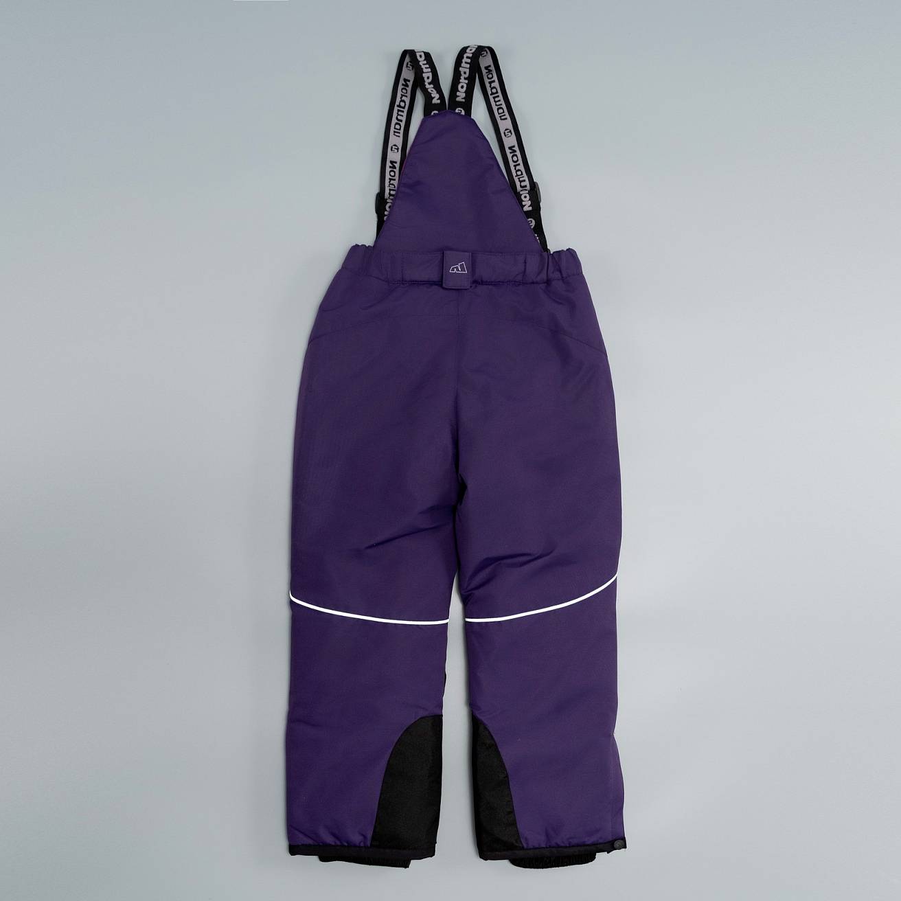 Полукомбинезон детский Nordman Wear сиреневый/черный - фото 2