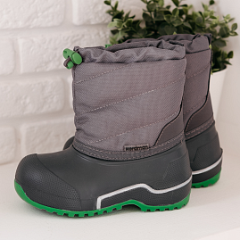 Фото Сноубутсы Nordman Cross из ЭВА+ТЭП серый/зеленый