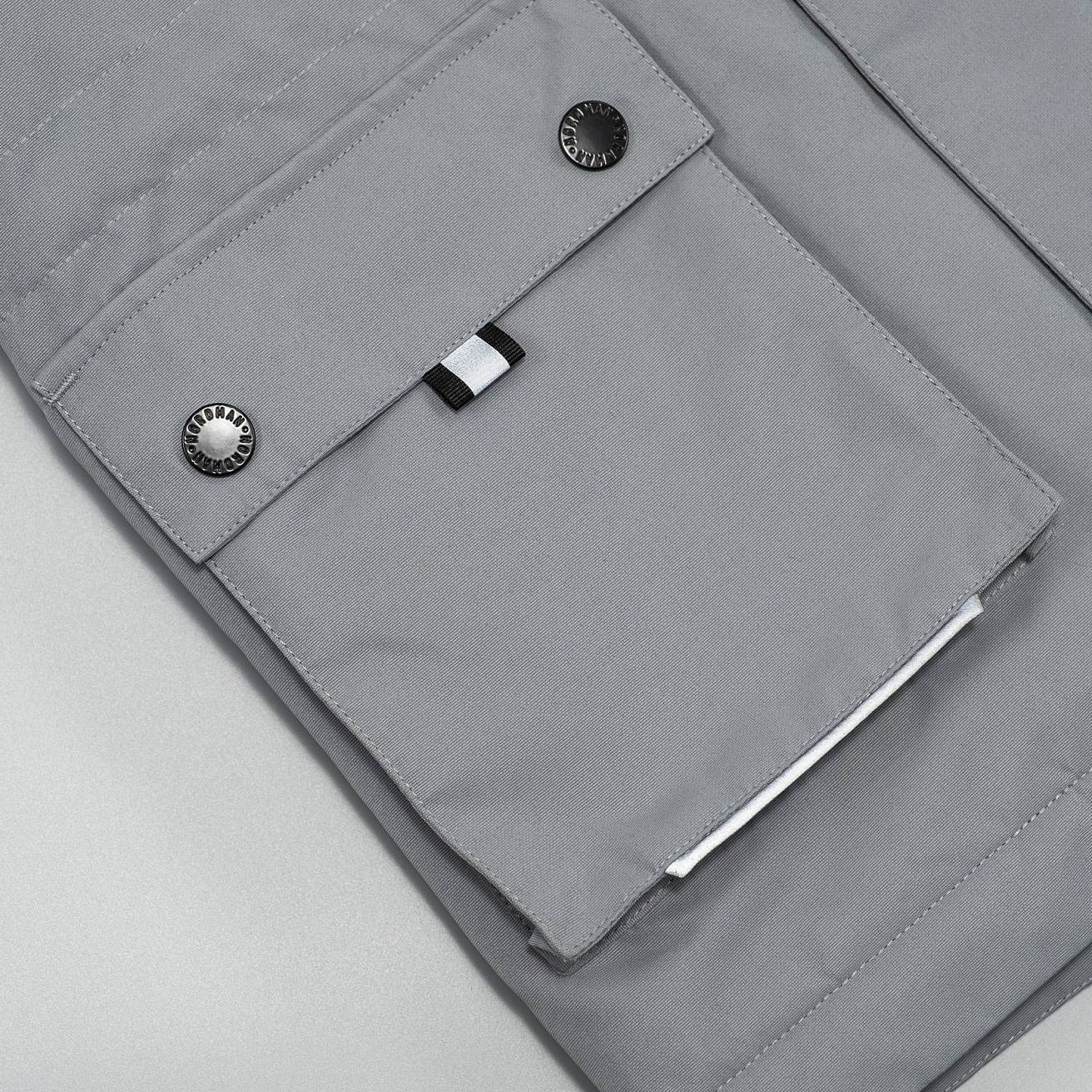 Nordman Wear куртка-парка утеплённая серая - фото 4