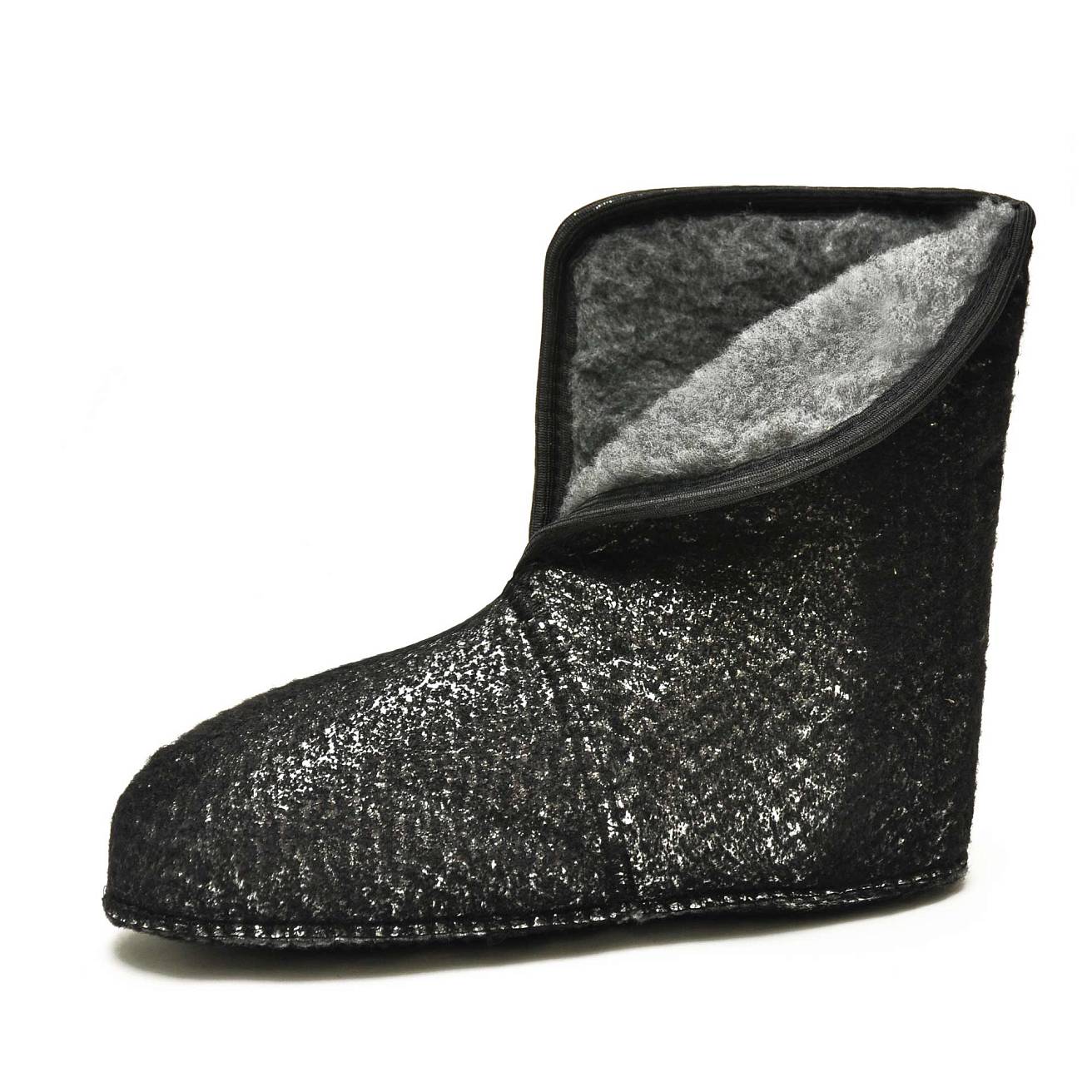 Сноубутсы Nordman Kraft  утепленные из ТЭП на шнурках черные - фото 5