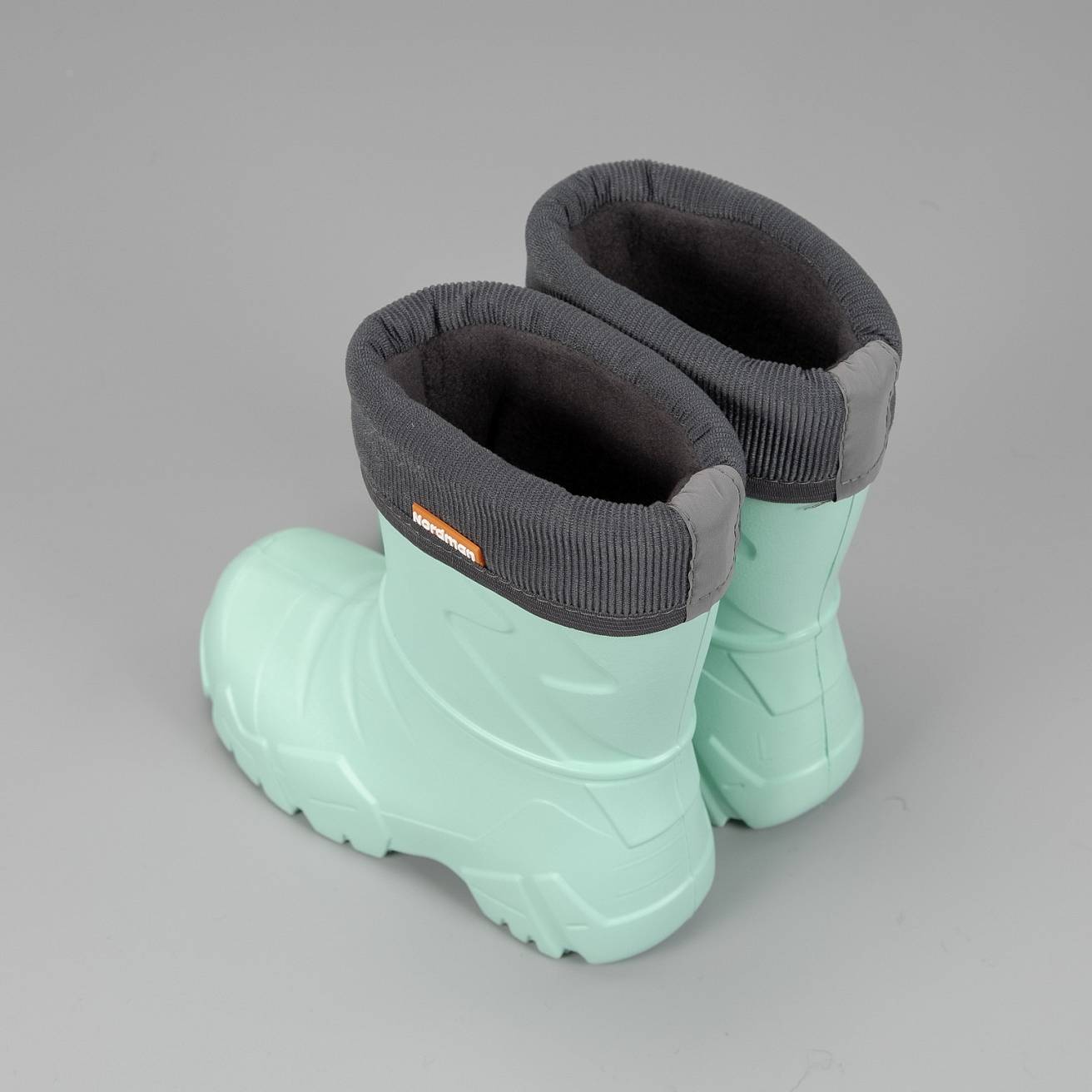 Nordman Kids Сапоги из ЭВА, ут, с манж из вельвета, Мятн - фото 2