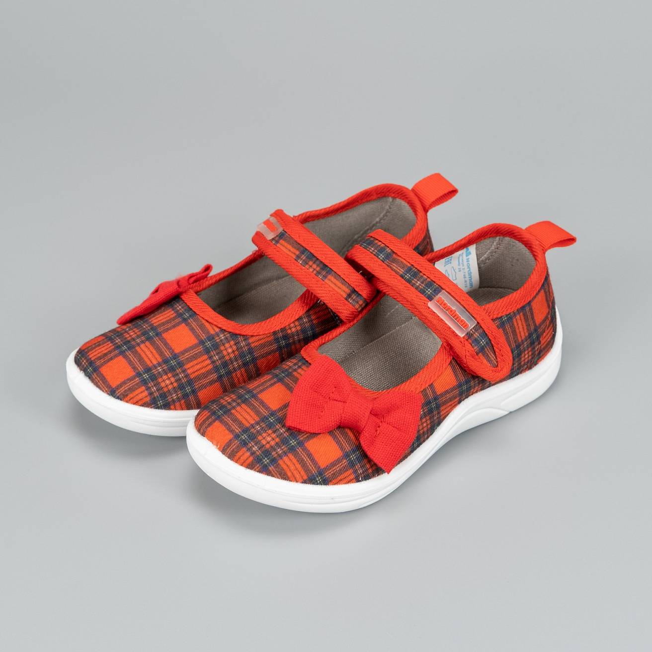 Тапочки детские Nordman Stars красные - фото 6