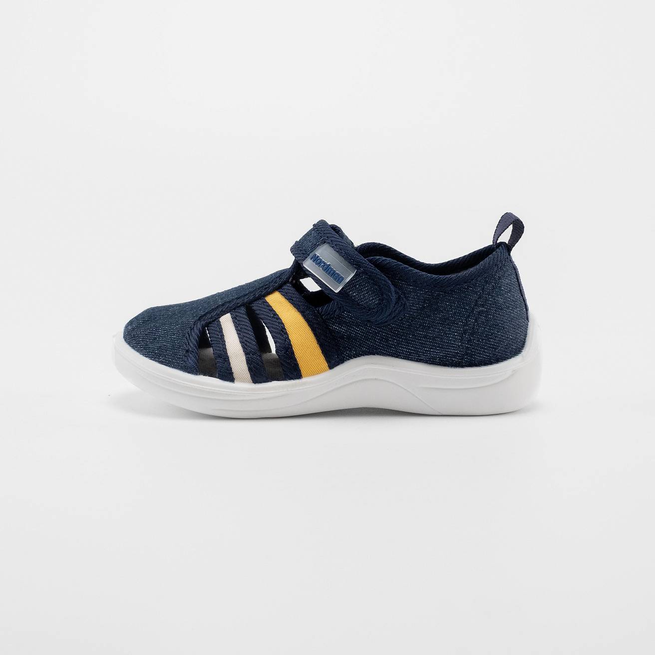 Тапочки детские Nordman Stars желтый/белый - фото 6