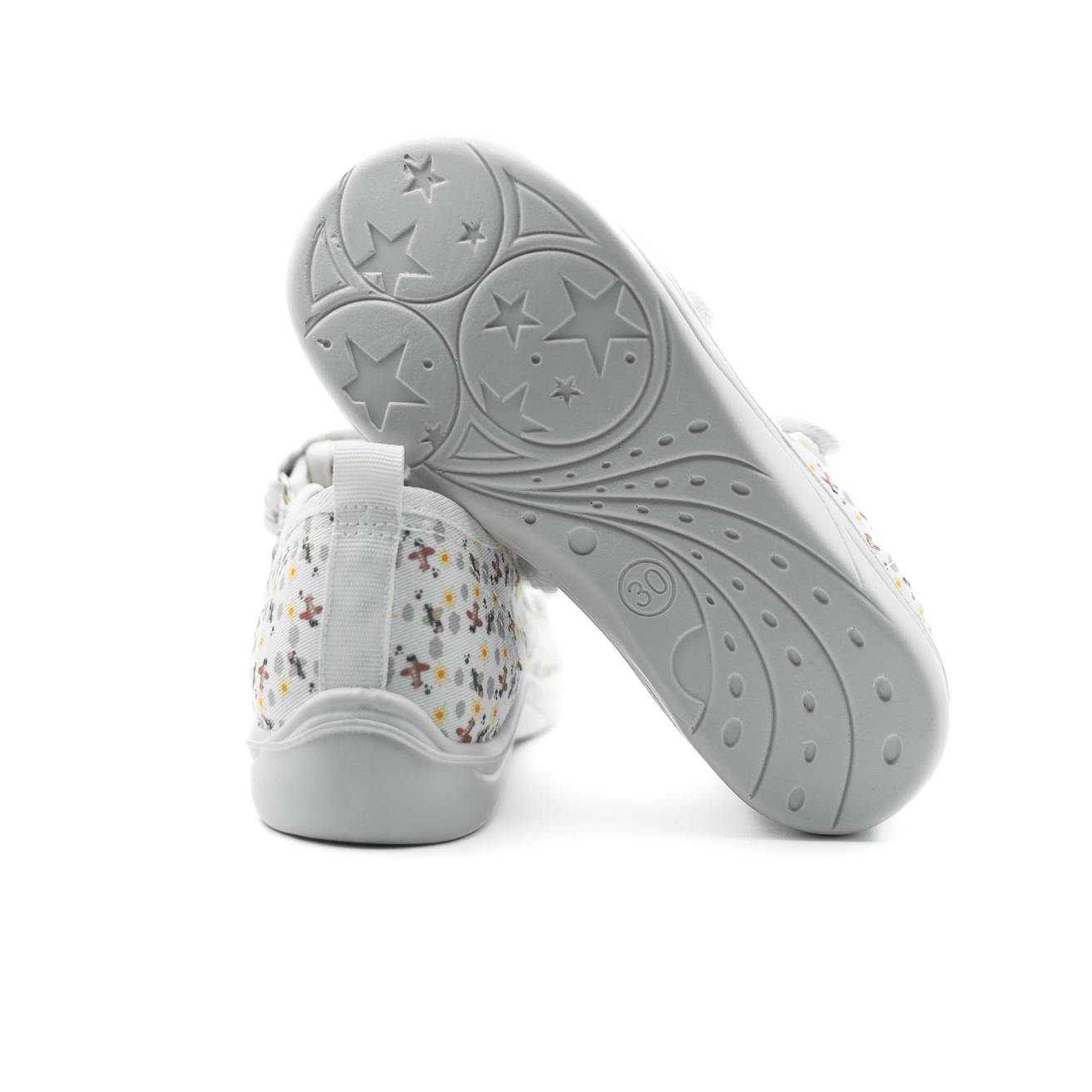 Тапочки детские Nordman Stars белые - фото 6