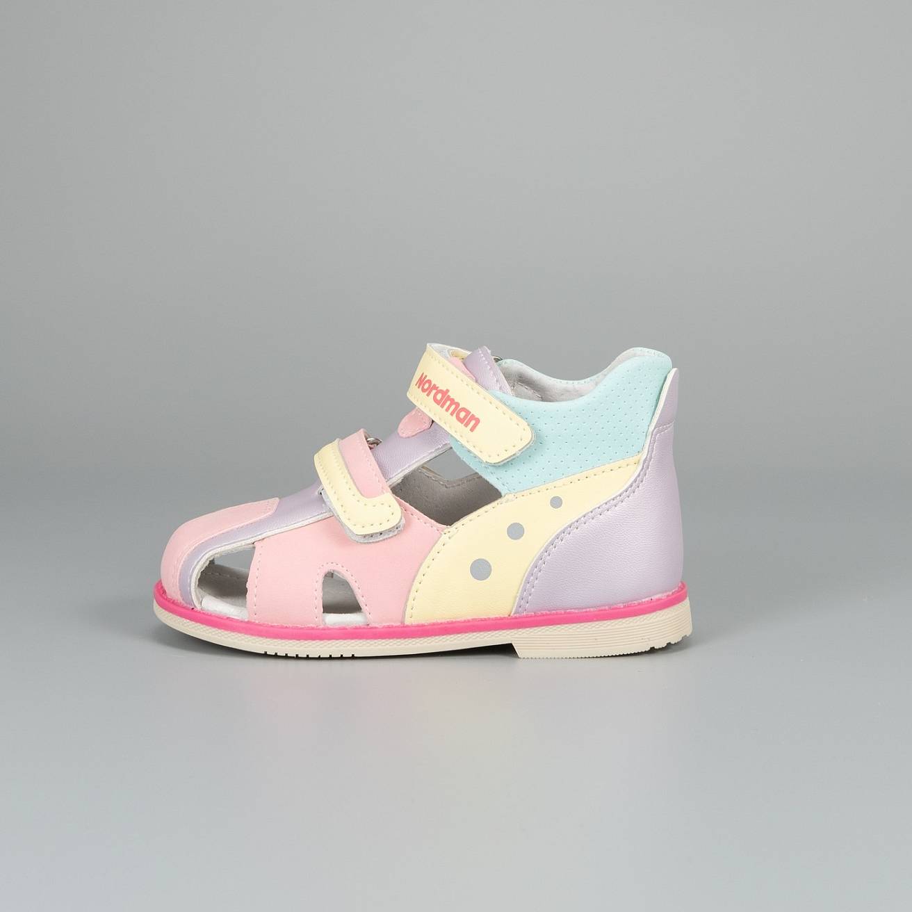 Сандалики детские Nordman Boom Розово-сиреневый - фото 2
