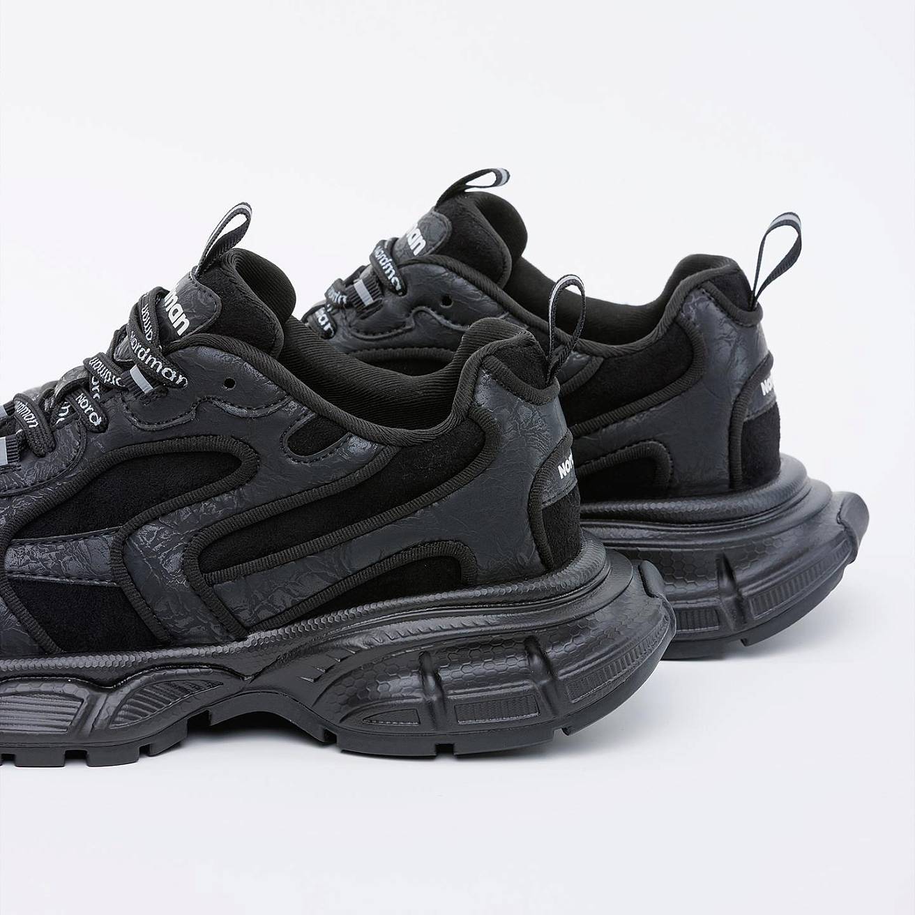 Женские кроссовки Nordman черные - фото 4