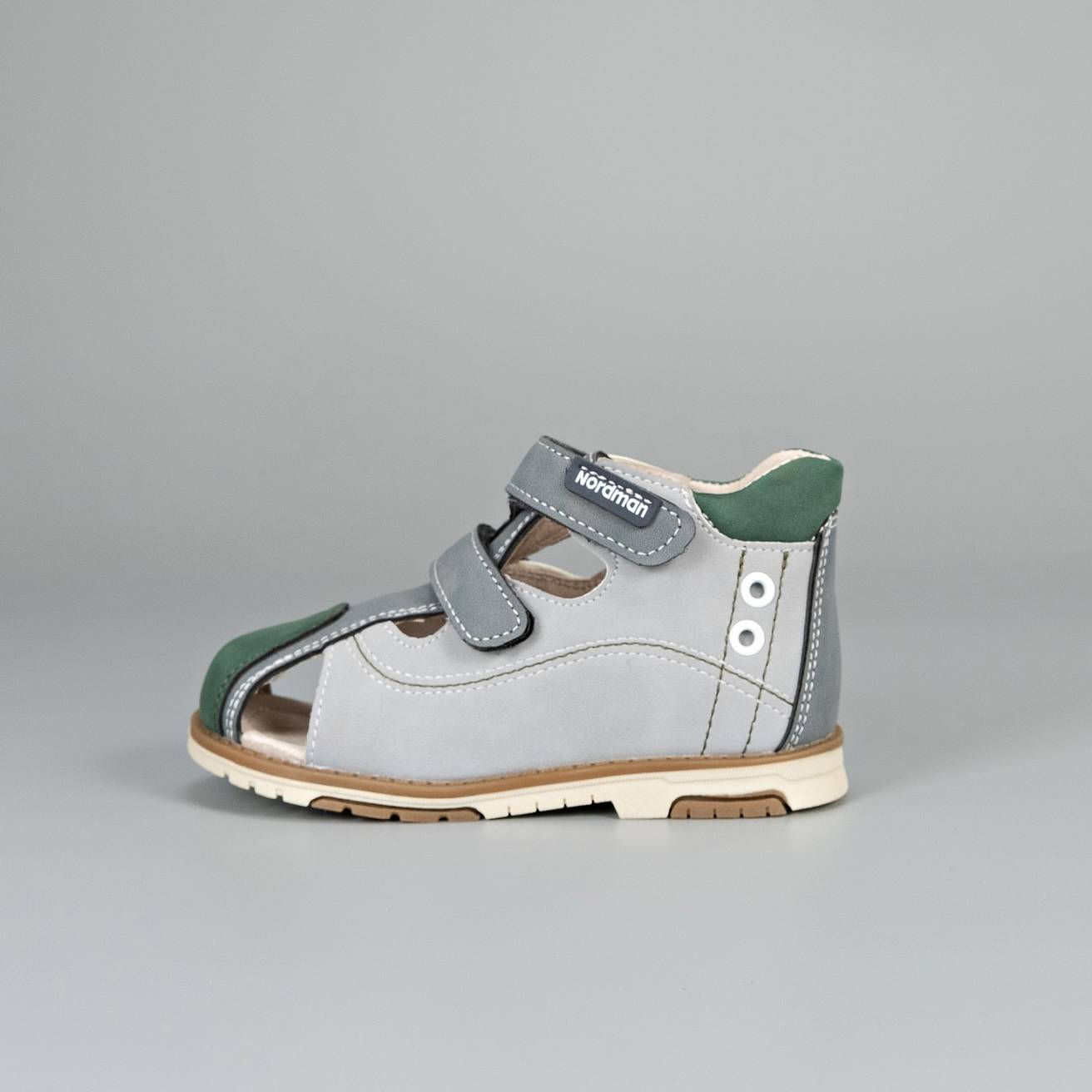 Сандалики детские Nordman Boom Серый - фото 2