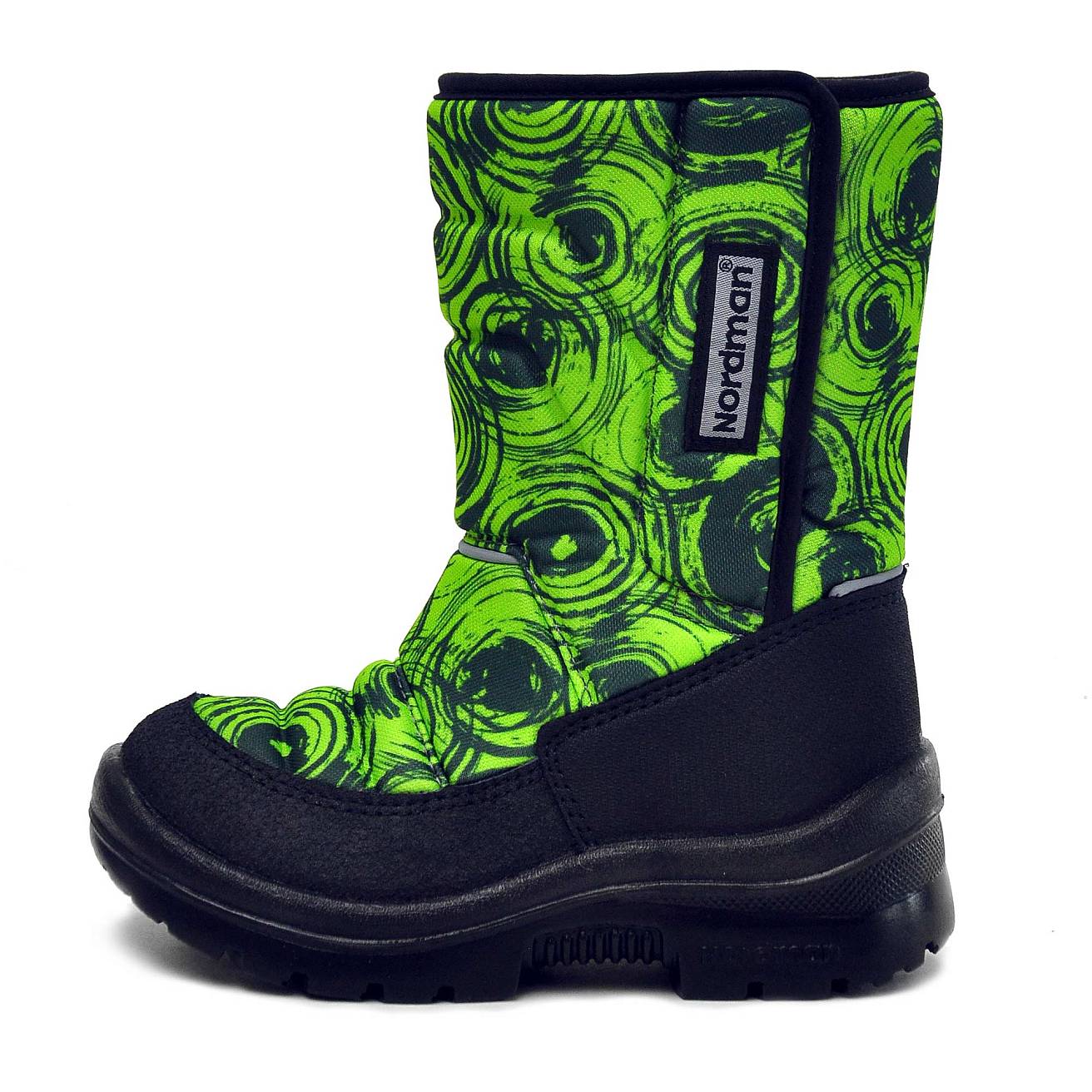 Зимние детские сапоги Nordman Lumi  на липучке KRUGI LIME №7 - фото 4